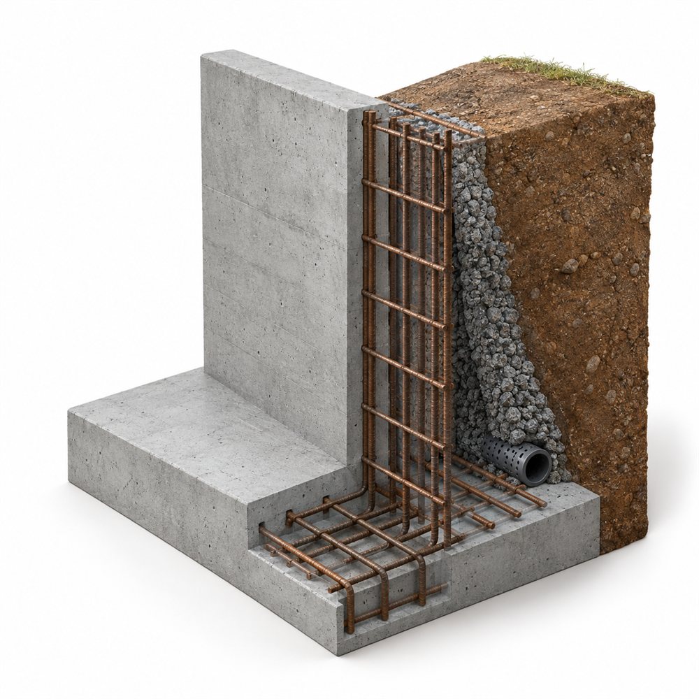 Mur de soutènement